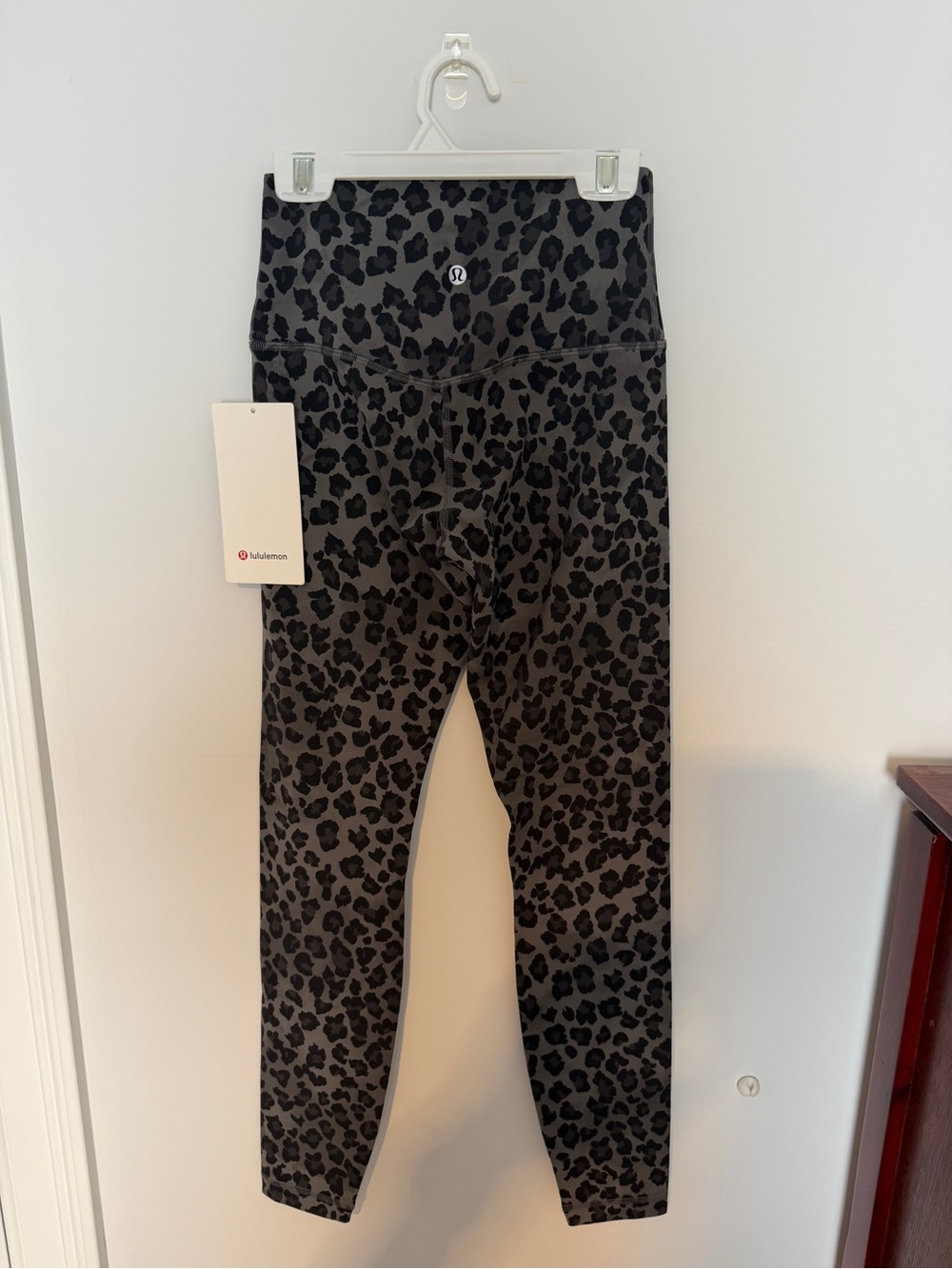 Lululemon Align HR Pant 28” True Leopard Black Multi Size 4 NWT